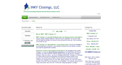 Desktop Screenshot of inkyclosings.com